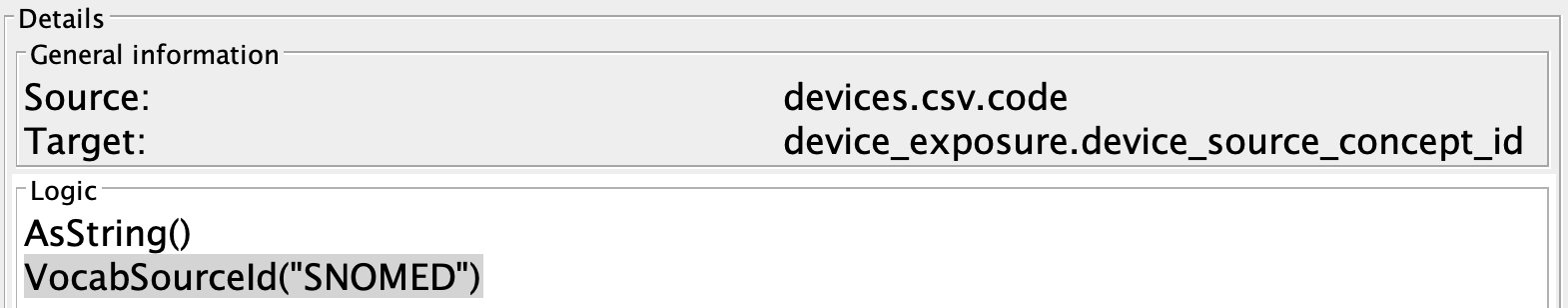 Source concept_id from a SNOMED code